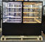Cold & Warm 2 In 1 Food Display Showcase 3 Shelves Distance & Angle Adjustable